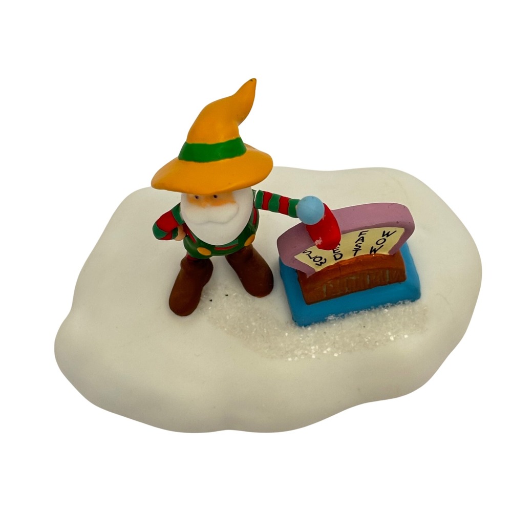 Dept. 56 Disney Fab Five North Pole Series‎ Elf Speed Control Replacement - Picture 3 of 8